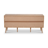 Larvik Natural 2 Door 2 Drawer Sideboard from Roseland Furniture