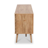 Larvik Natural 2 Door 2 Drawer Sideboard from Roseland Furniture