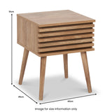 Larvik Natural 1 Drawer Unit from Roseland Furniture