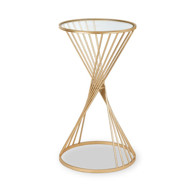 Liberty Gold Metal Side Table