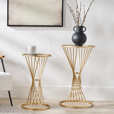 Liberty Gold Metal Side Table