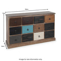 Loft 12 Drawer Unit from Roseland Furniture