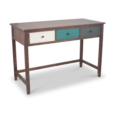 Loft Pine 3 Drawer Desk