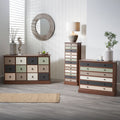 Loft Sage Multicoloured 12 Drawer Unit from Roseland Furniture