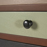 Loft Sage Multicoloured 13 Drawer Unit from Roseland Furniture
