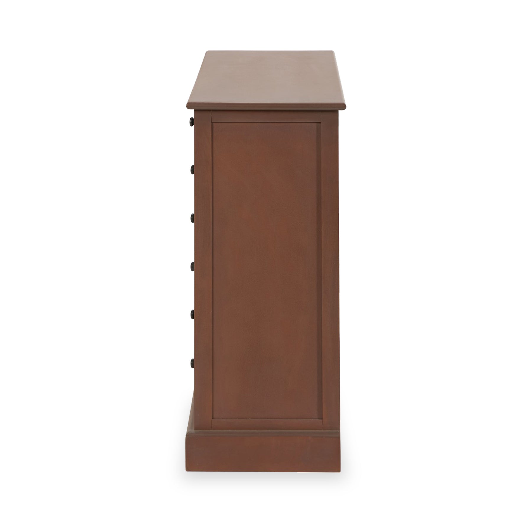 Loft Pine 6 Drawer Chest with sage green drawer from Roseland Furniture