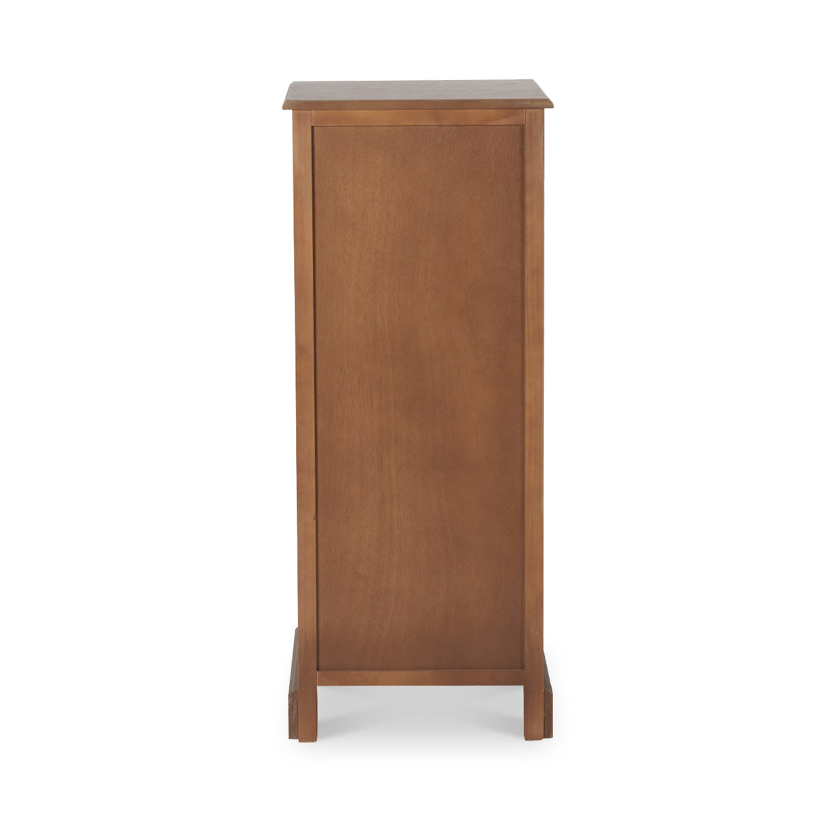 Loft Pine 5 Drawer Tallboy with sage green drawer from Roseland Furniture