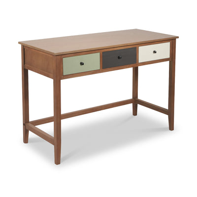 Loft Pine 3 Drawer Desk