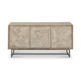 Marca Sand Wash 3 Door Sideboard from Roseland Furniture