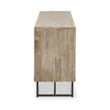 Marca Sand Wash 3 Door Sideboard from Roseland Furniture