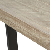 Marca Sand Wash Dining Table from Roseland Furniture