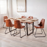 Marca Sand Wash Dining Table from Roseland Furniture