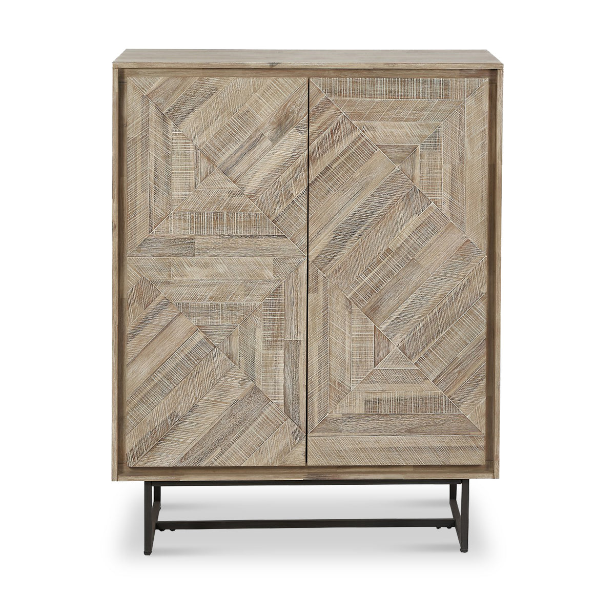 Marca Sand Wash 2 Door Bar Cabinet from Roseland Furniture