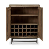 Marca Sand Wash 2 Door Bar Cabinet from Roseland Furniture