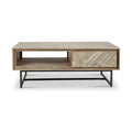 Marca Sand Wash 2 Drawer Coffee Table from Roseland Furniture