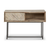 Marca Sand Wash 1 Drawer Console Table from Roseland Furniture