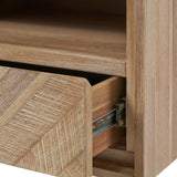 Marca Sand Wash 1 Drawer 1 Shelf Unit from Roseland Furniture