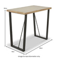 Marca Sand Wash Bar Table from Roseland Furniture