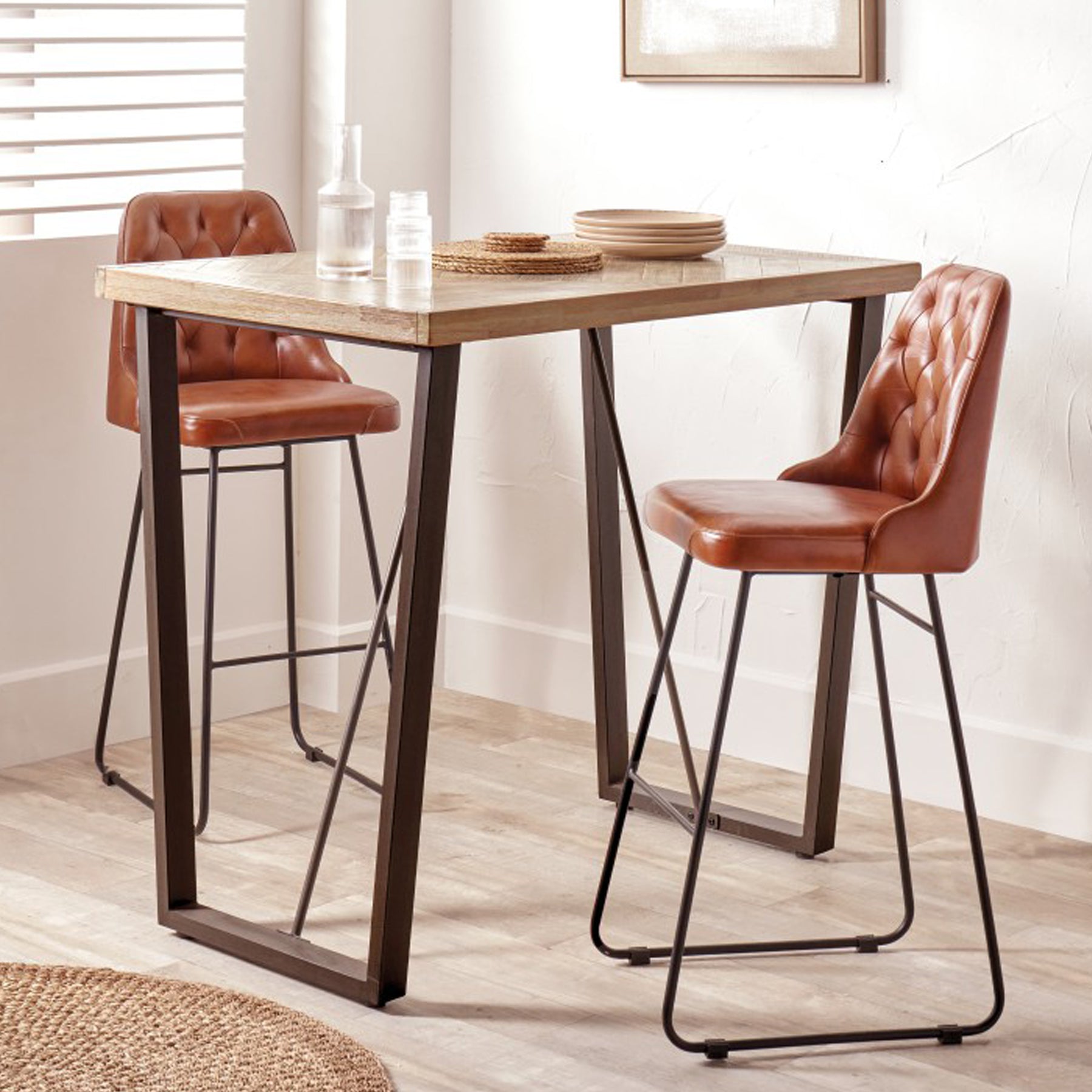 Marca Sand Wash Bar Table from Roseland Furniture