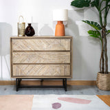 Marca Sand Wash 3 Drawer Unit from Roseland Furniture
