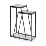 Mashiko So2 Black Side Tables from Roseland Furniture
