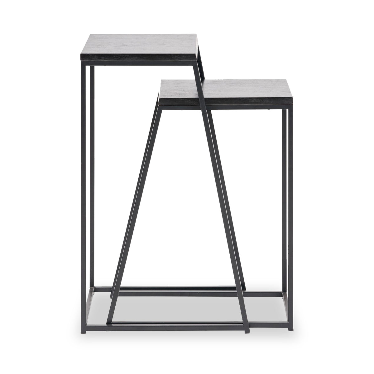 Mashiko So2 Black Side Tables from Roseland Furniture