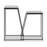 Mashiko So2 Black Side Tables from Roseland Furniture
