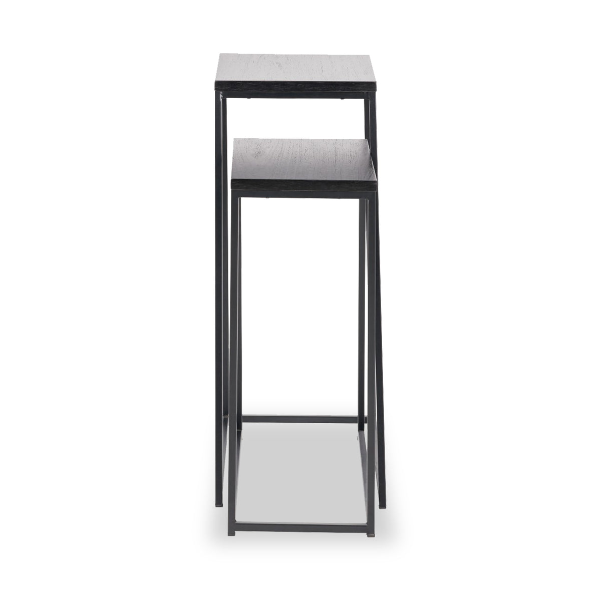 Mashiko So2 Black Side Tables from Roseland Furniture