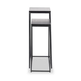 Mashiko So2 Black Side Tables from Roseland Furniture