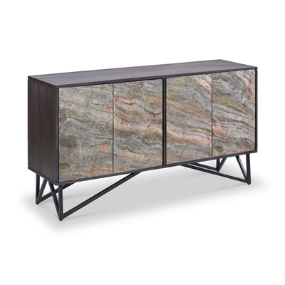 Verde Stone Effect Extra Large Sideboard