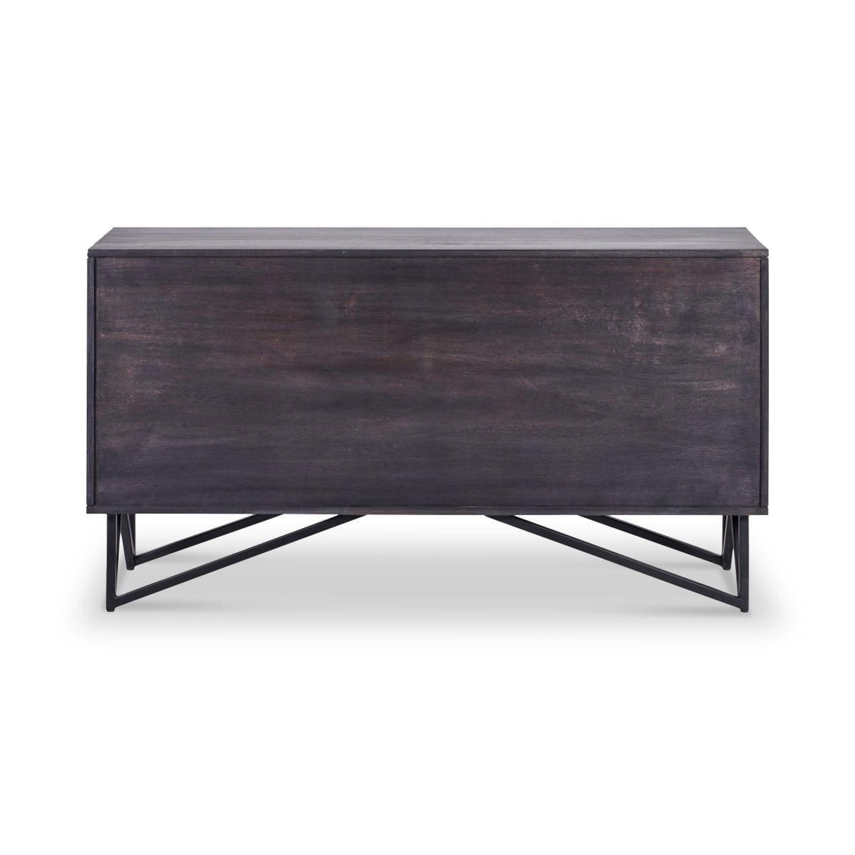 Verde Black 4 Door Sideboard from Roseland Furniture