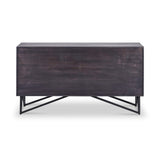 Verde Black 4 Door Sideboard from Roseland Furniture