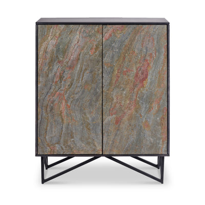 Verde Stone Effect 2 Door Cupboard
