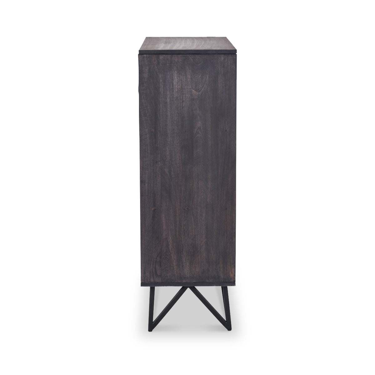 Verde Black 2 Door Bar Cabinet from Roseland Furniture