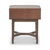 Raie Dark Brown 1 Drawer Unit from Roseland Furniture