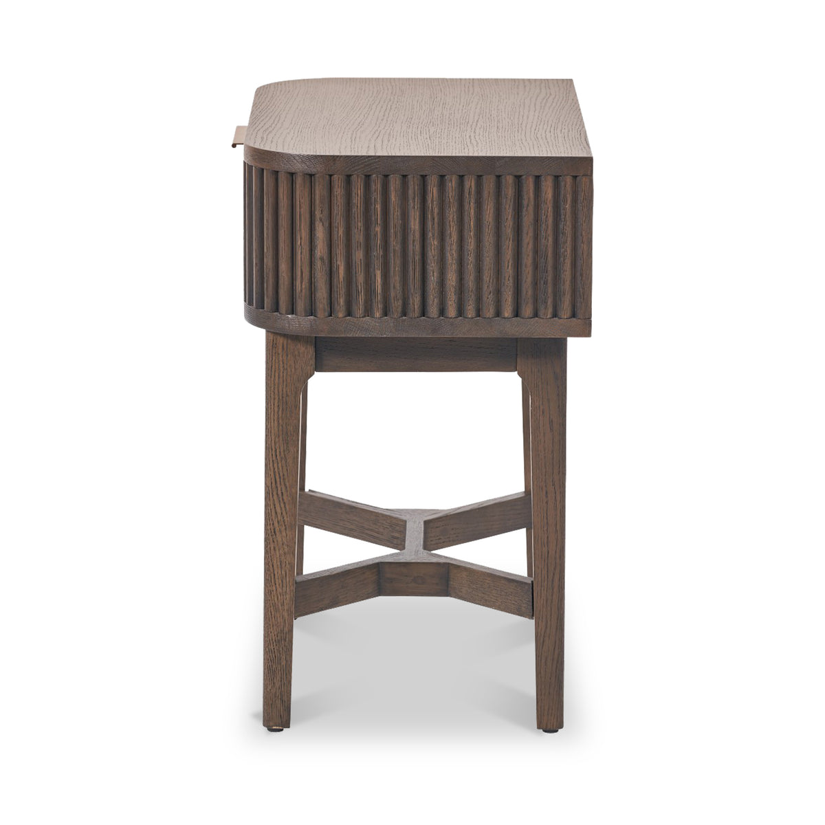 Raie Dark Brown 1 Drawer Unit from Roseland Furniture