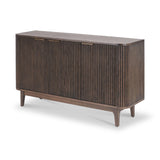 Raie Dark Brown 3 Door Sideboard from Roseland Furniture