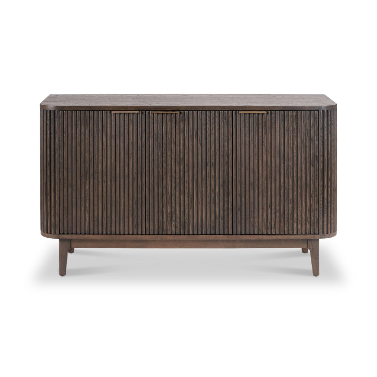Raie Dark Brown 3 Door Sideboard from Roseland Furniture
