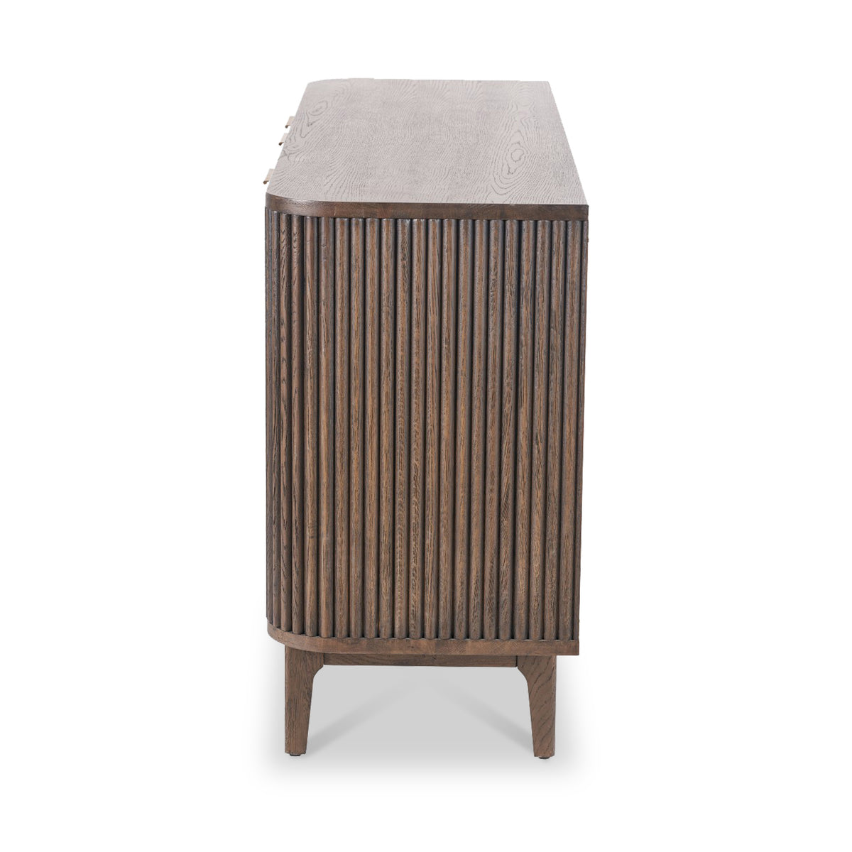 Raie Dark Brown 3 Door Sideboard from Roseland Furniture
