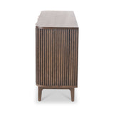 Raie Dark Brown 3 Door Sideboard from Roseland Furniture