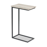 Daley Grey Oak Supper Side Table from Roseland Furniture