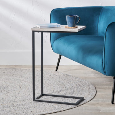 Daley Grey Oak Effect Side Table
