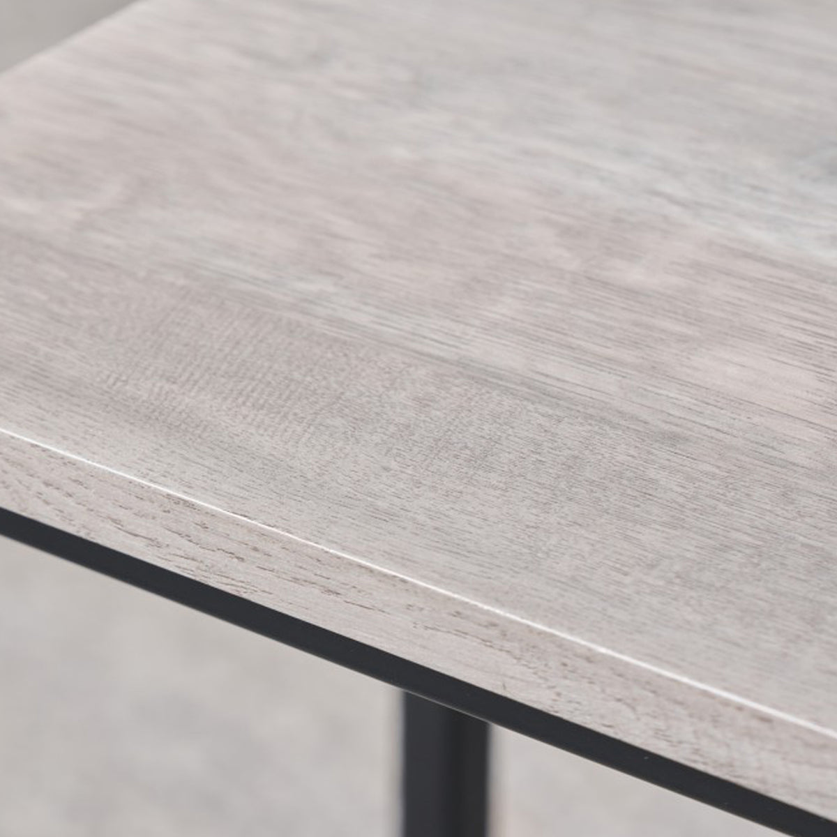 Daley Grey Oak Supper Side Table from Roseland Furniture
