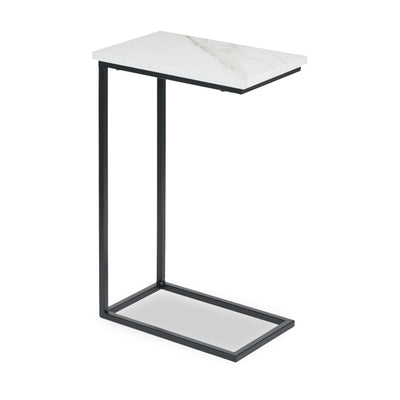 Daley Marble Effect Side Table