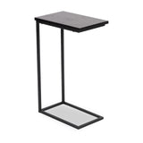 Daley Black Supper Side Table from Roseland Furniture