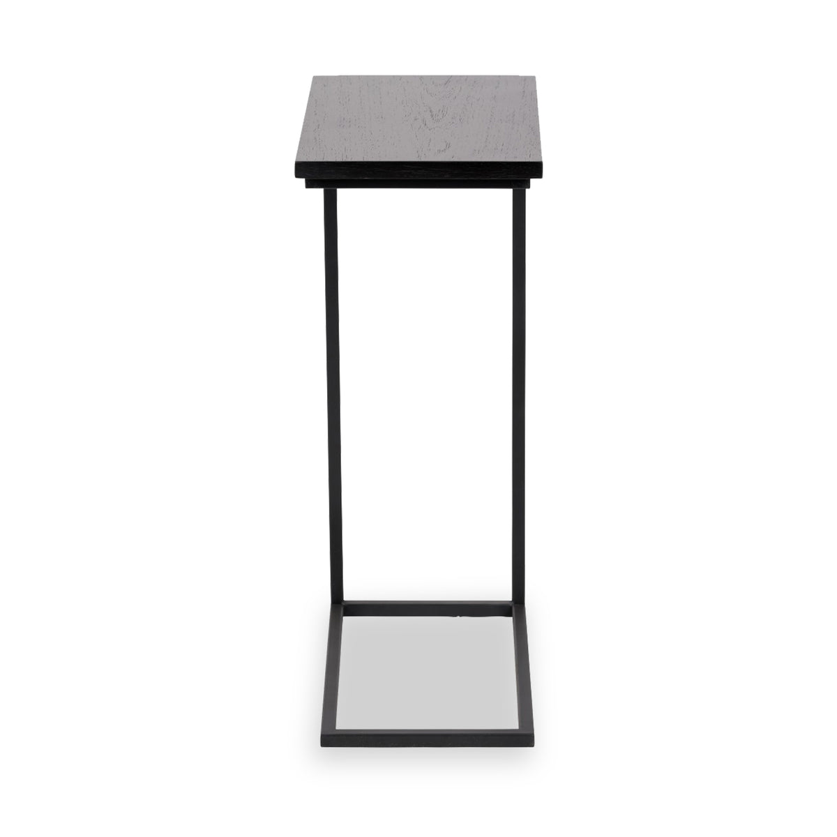 Daley Black Supper Side Table from Roseland Furniture