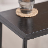 Daley Black Supper Side Table from Roseland Furniture