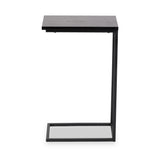 Daley Black Supper Side Table from Roseland Furniture
