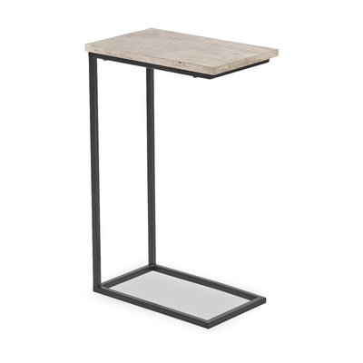 Daley Concrete Effect Side Table