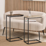 Daley Concrete Supper Side Table from Roseland Furniture